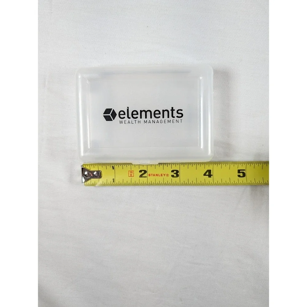 Elements Plastic Playing Card Storage Case With Sealed Playing Cards